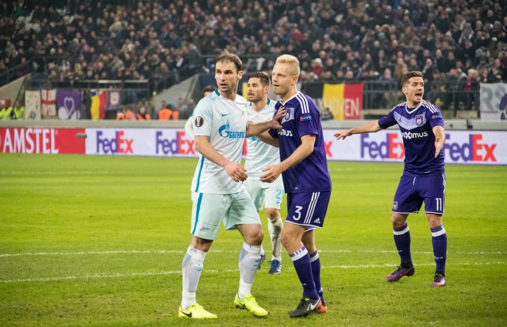 Лига Европы УЕФА 2016/17, 1/16 финала, «Андерлехт» — «Зенит»