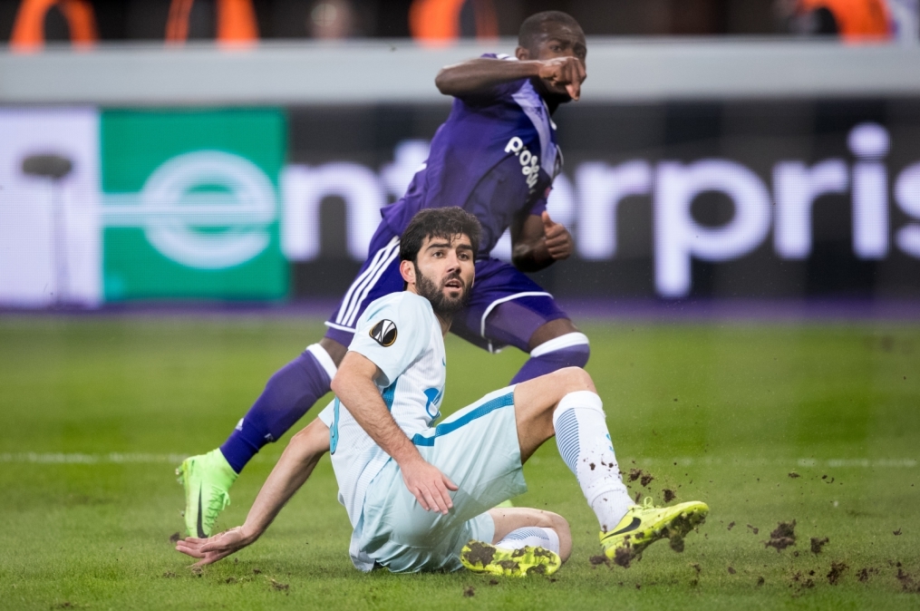 Лига Европы УЕФА 2016/17, 1/16 финала, «Андерлехт» — «Зенит»