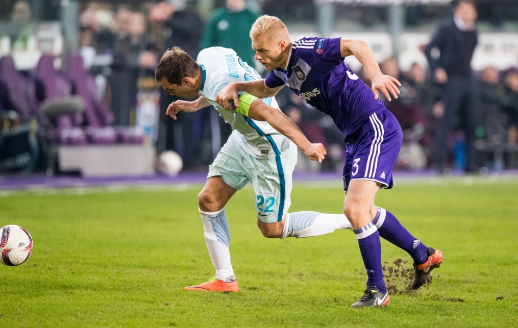 Лига Европы УЕФА 2016/17, 1/16 финала, «Андерлехт» — «Зенит»