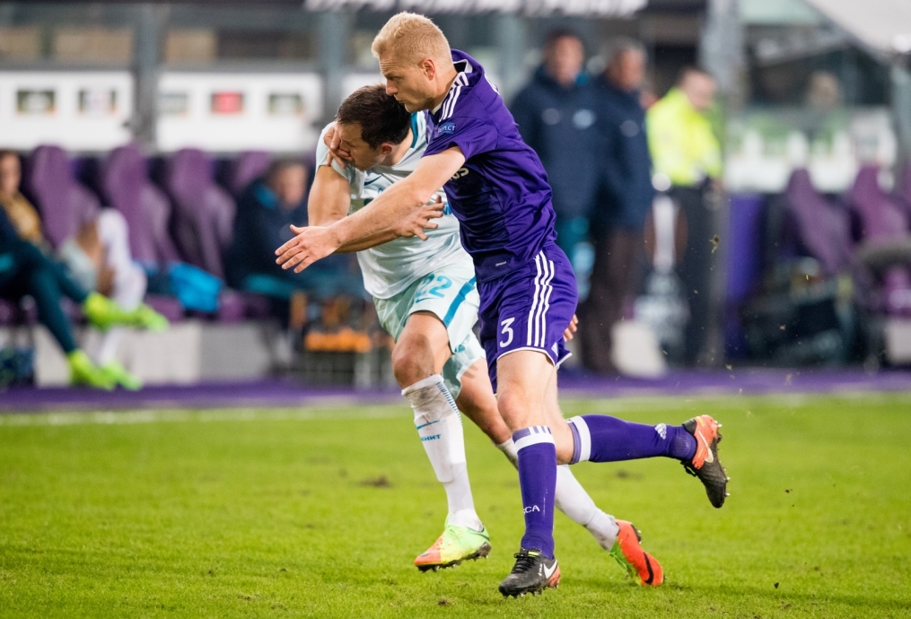 Лига Европы УЕФА 2016/17, 1/16 финала, «Андерлехт» — «Зенит»