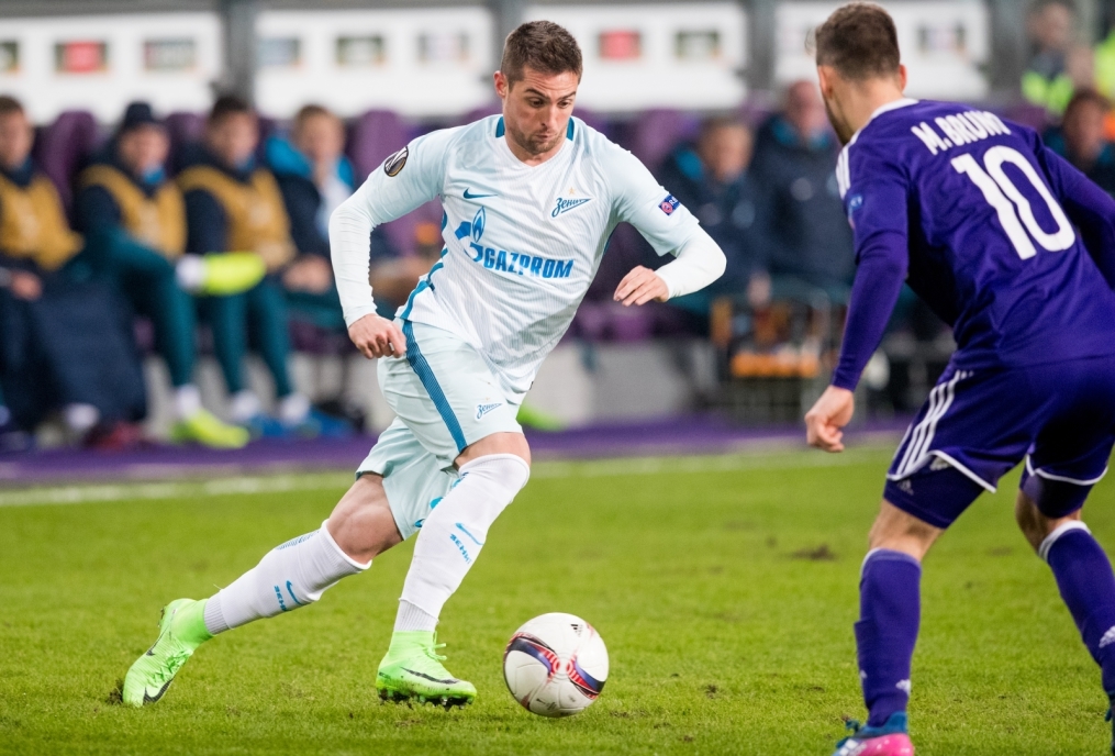 Лига Европы УЕФА 2016/17, 1/16 финала, «Андерлехт» — «Зенит»