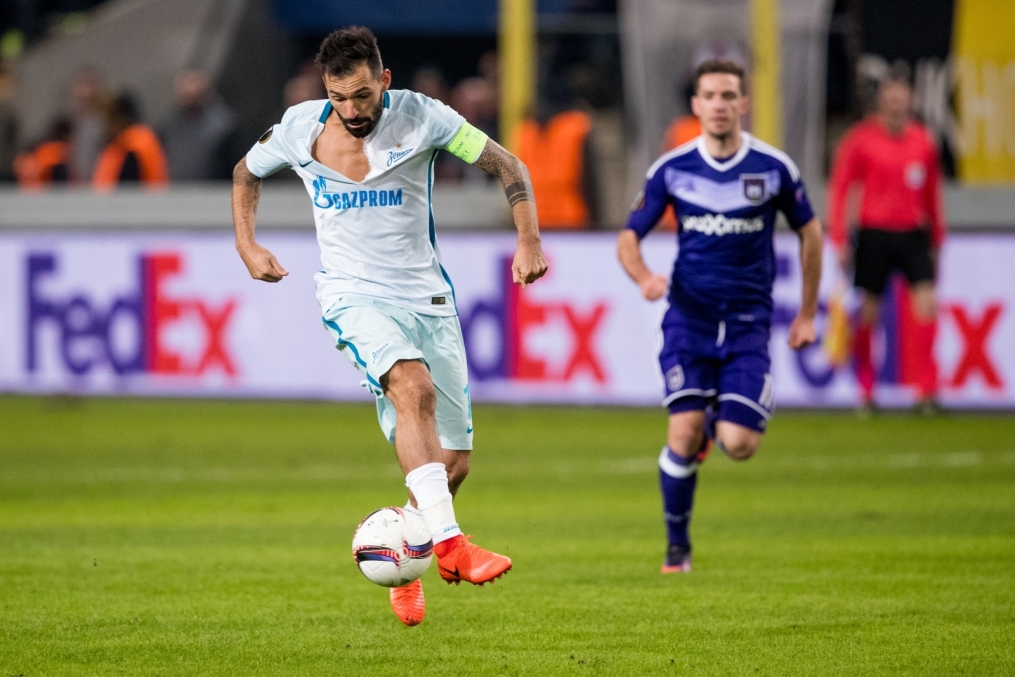 Лига Европы УЕФА 2016/17, 1/16 финала, «Андерлехт» — «Зенит»