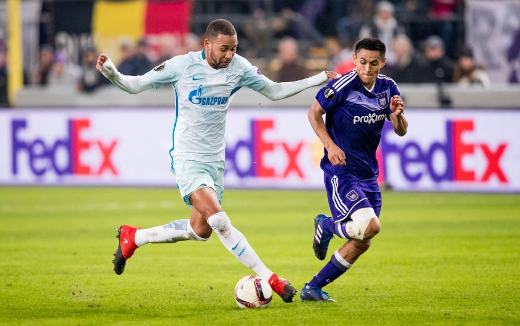 Лига Европы УЕФА 2016/17, 1/16 финала, «Андерлехт» — «Зенит»