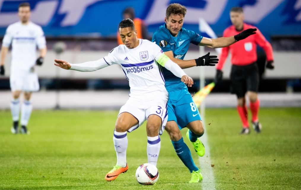 Лига Европы УЕФА 2016/17, 1/16 финала, «Зенит» — «Андерлехт»