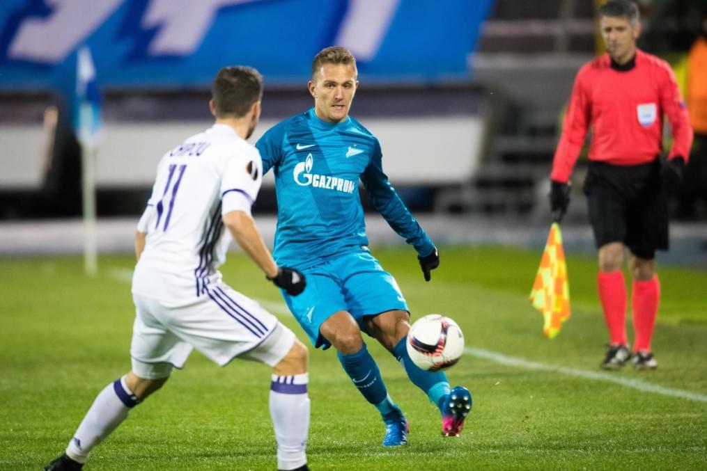 Лига Европы УЕФА 2016/17, 1/16 финала, «Зенит» — «Андерлехт»