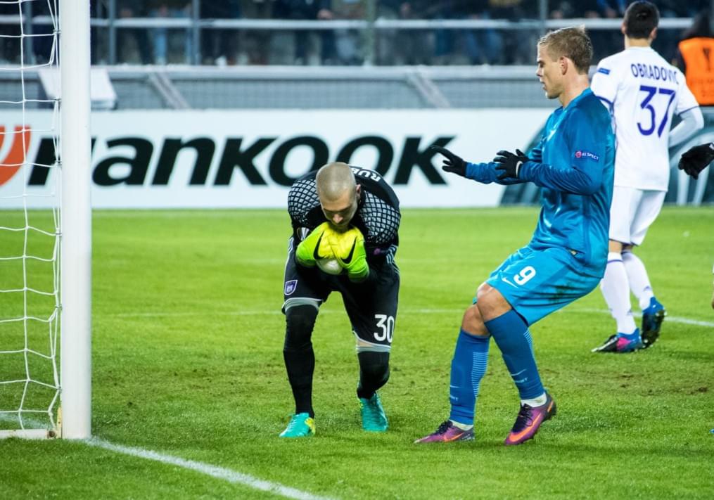 Лига Европы УЕФА 2016/17, 1/16 финала, «Зенит» — «Андерлехт»