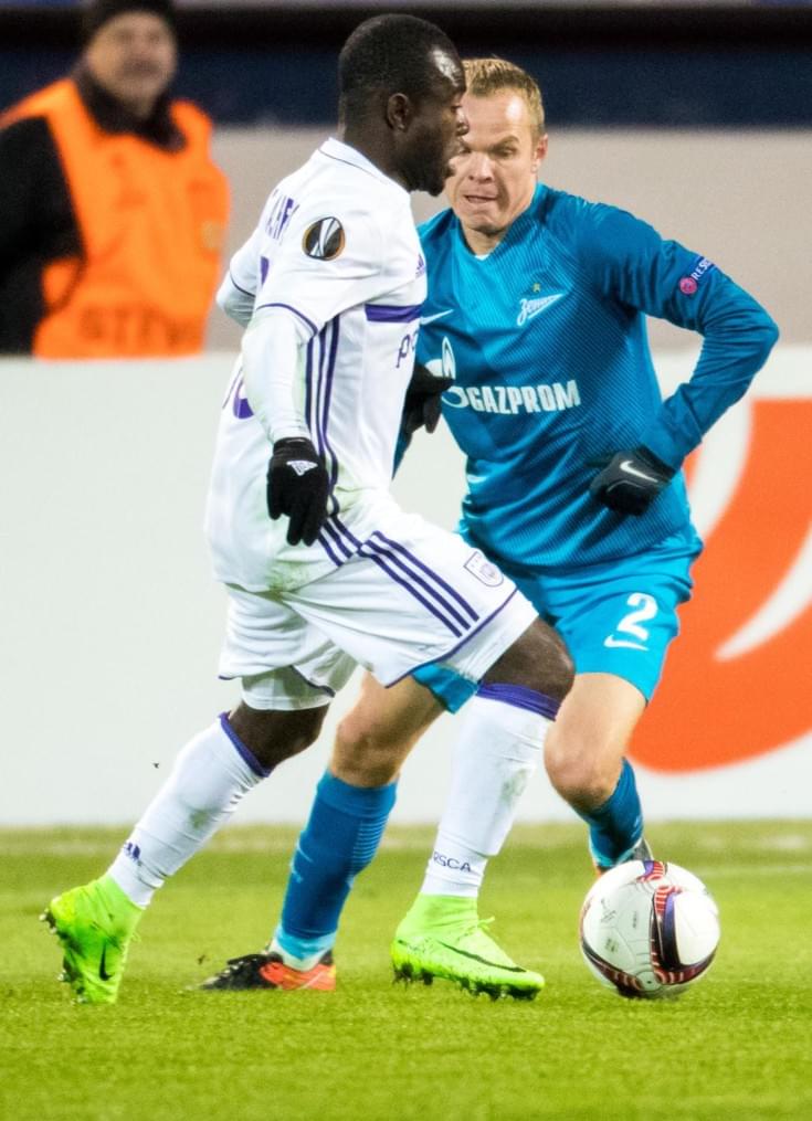 Лига Европы УЕФА 2016/17, 1/16 финала, «Зенит» — «Андерлехт»