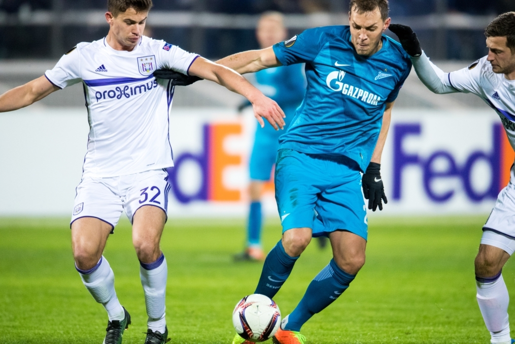 Лига Европы УЕФА 2016/17, 1/16 финала, «Зенит» — «Андерлехт»