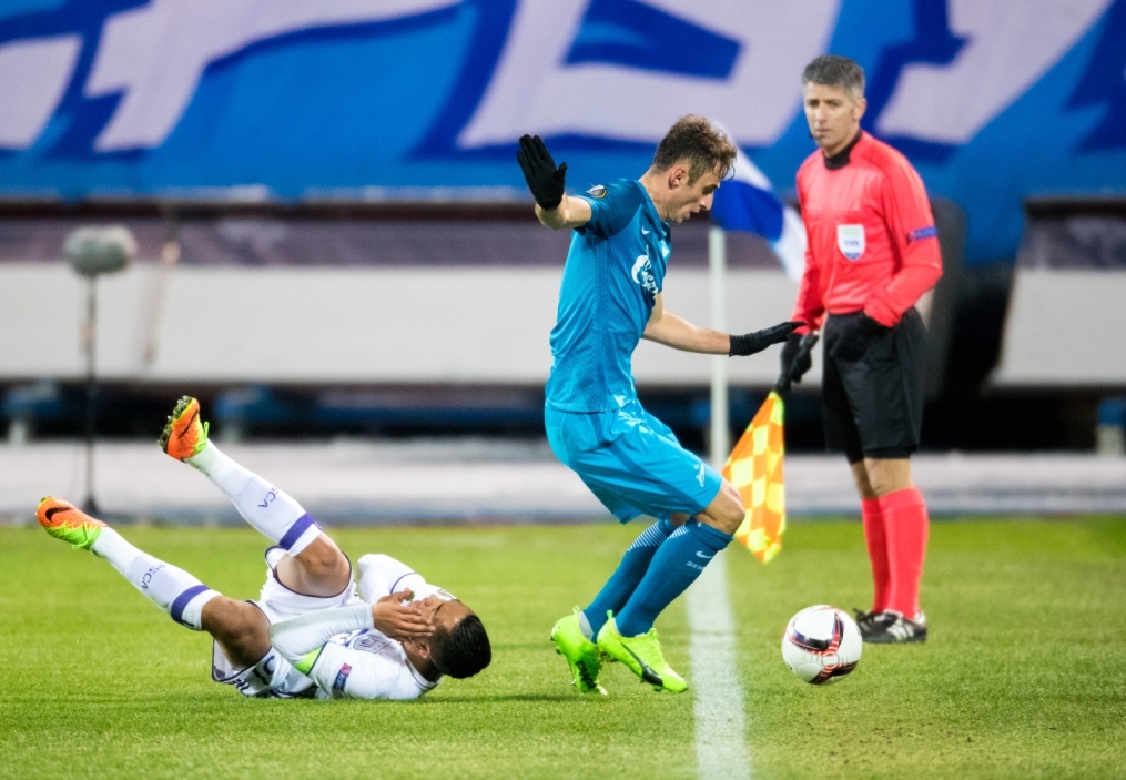 Лига Европы УЕФА 2016/17, 1/16 финала, «Зенит» — «Андерлехт»