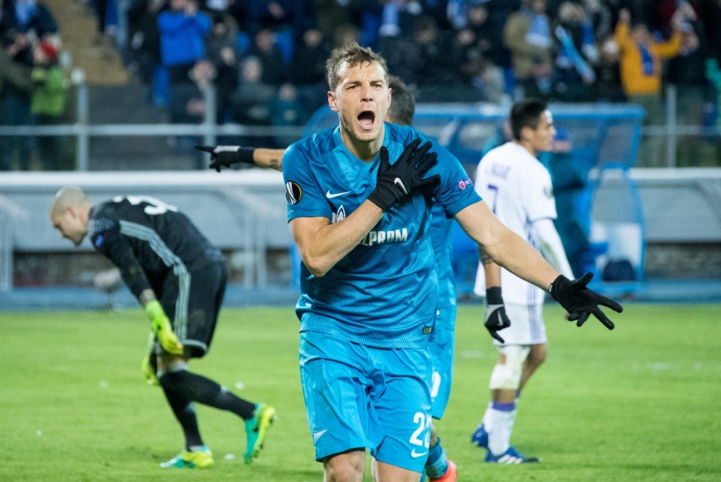 Лига Европы УЕФА 2016/17, 1/16 финала, «Зенит» — «Андерлехт»