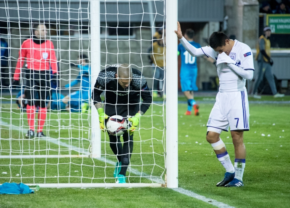 Лига Европы УЕФА 2016/17, 1/16 финала, «Зенит» — «Андерлехт»