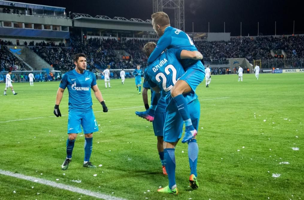 Лига Европы УЕФА 2016/17, 1/16 финала, «Зенит» — «Андерлехт»