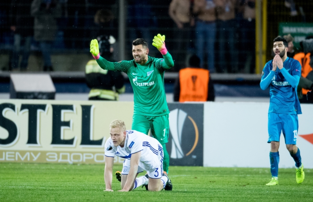 Лига Европы УЕФА 2016/17, 1/16 финала, «Зенит» — «Андерлехт»