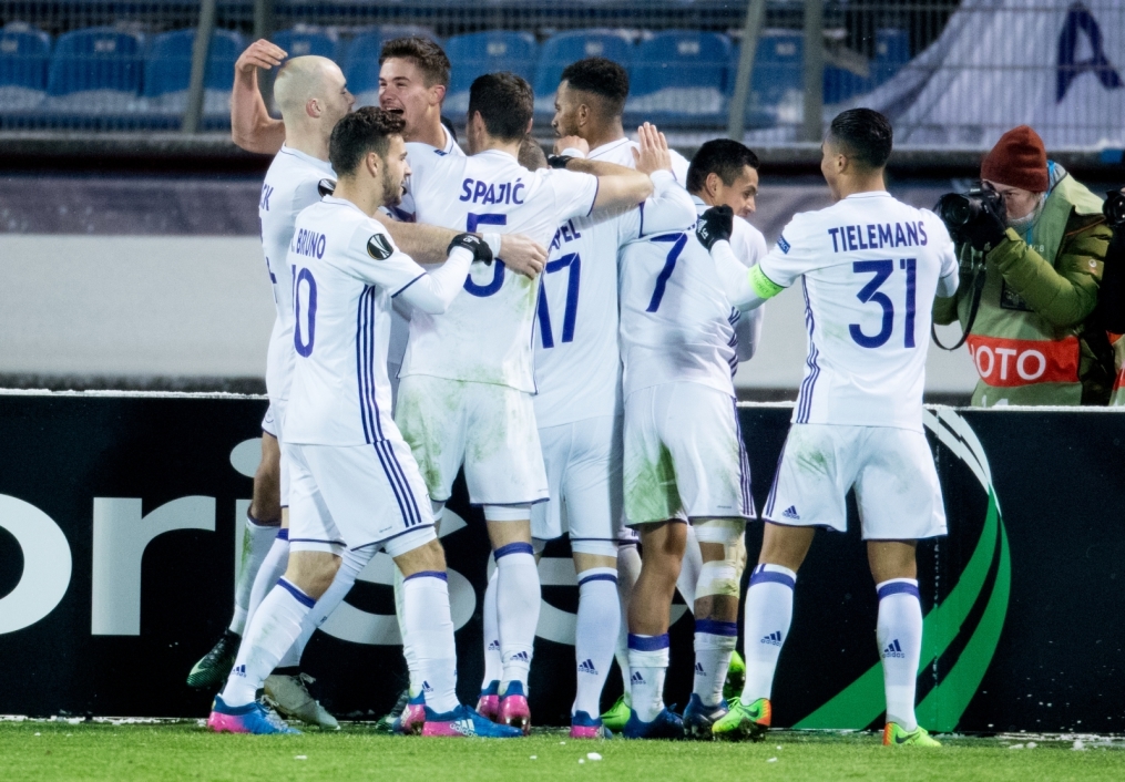 Лига Европы УЕФА 2016/17, 1/16 финала, «Зенит» — «Андерлехт»