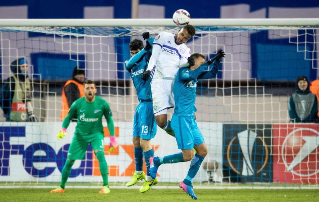 Лига Европы УЕФА 2016/17, 1/16 финала, «Зенит» — «Андерлехт»