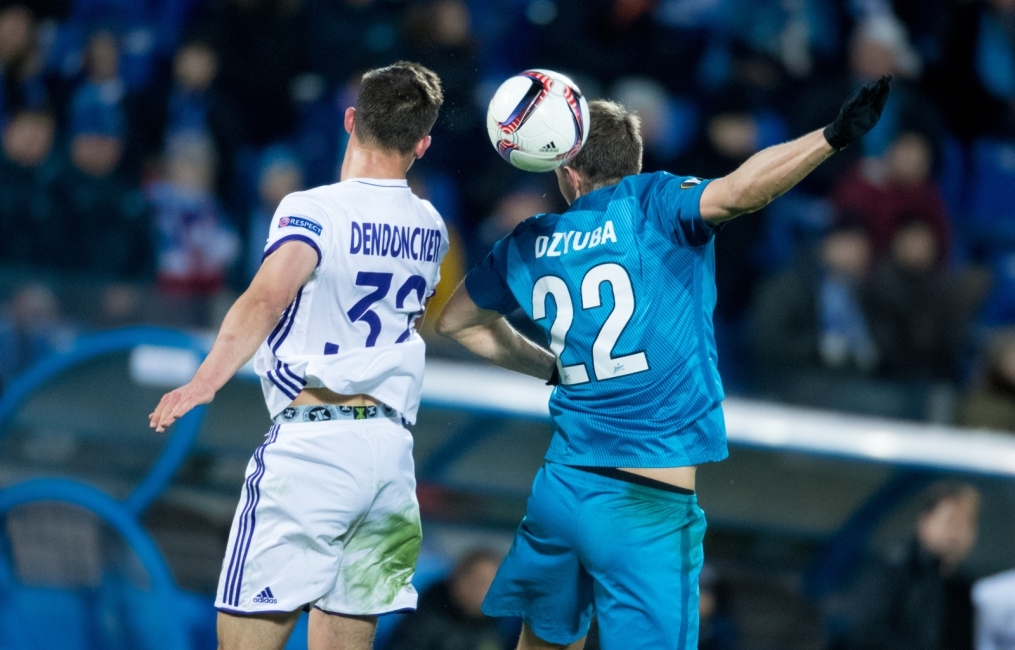 Лига Европы УЕФА 2016/17, 1/16 финала, «Зенит» — «Андерлехт»