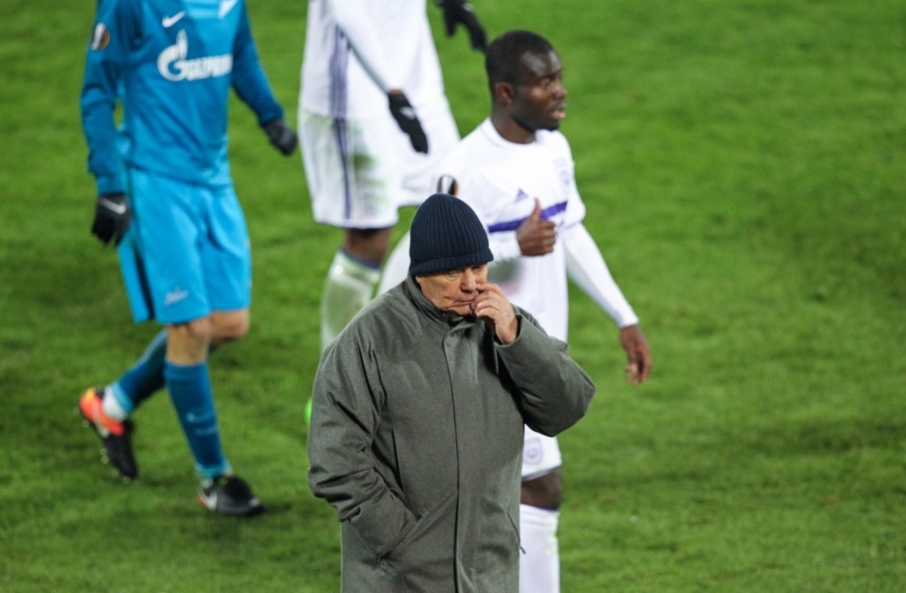 Лига Европы УЕФА 2016/17, 1/16 финала, «Зенит» — «Андерлехт»