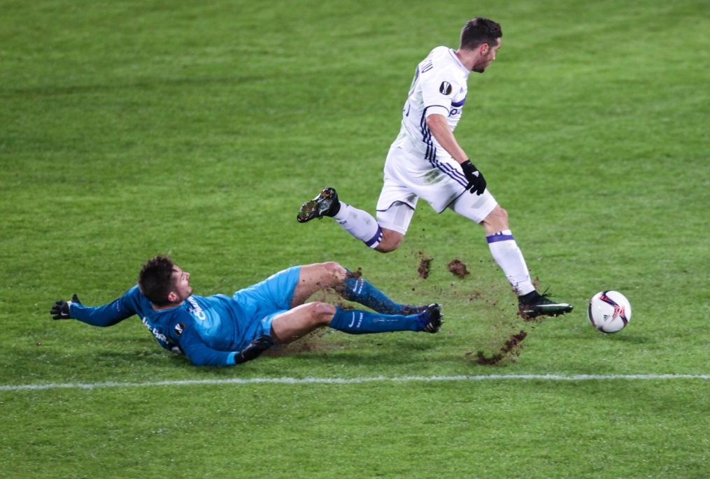 Лига Европы УЕФА 2016/17, 1/16 финала, «Зенит» — «Андерлехт»