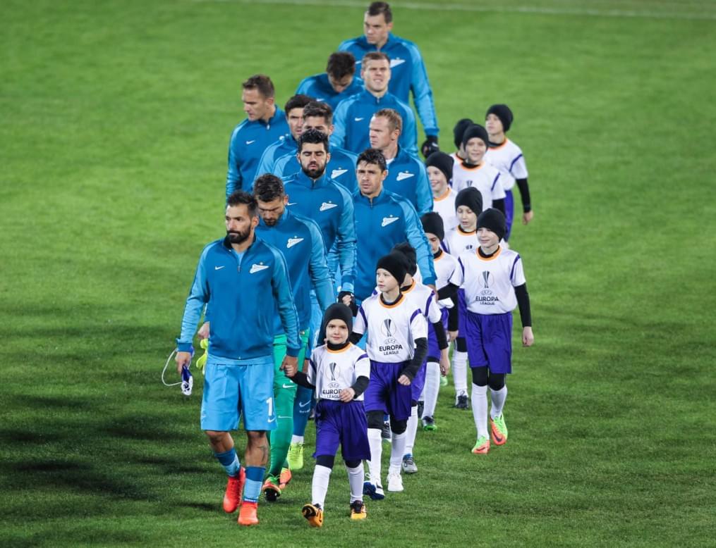 Лига Европы УЕФА 2016/17, 1/16 финала, «Зенит» — «Андерлехт»