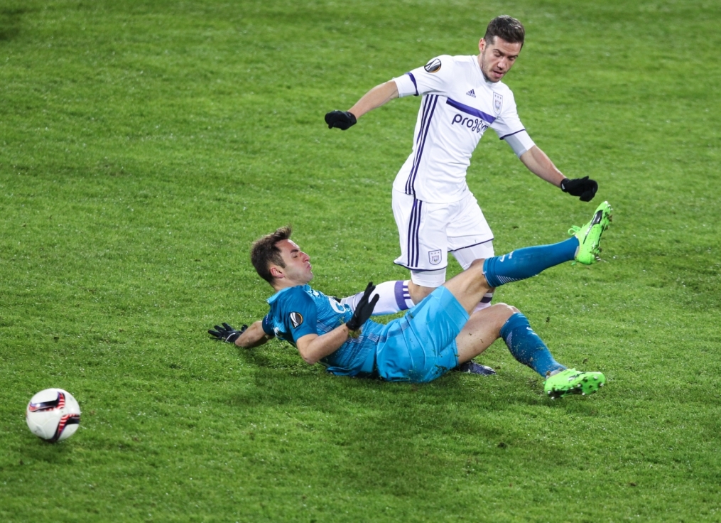 Лига Европы УЕФА 2016/17, 1/16 финала, «Зенит» — «Андерлехт»