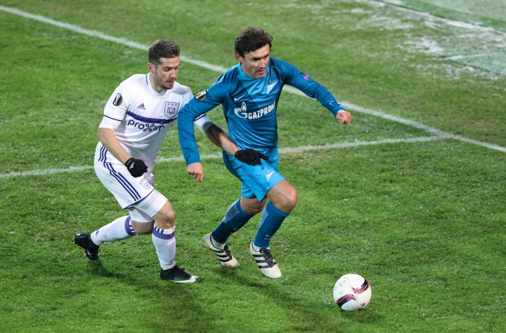 Лига Европы УЕФА 2016/17, 1/16 финала, «Зенит» — «Андерлехт»