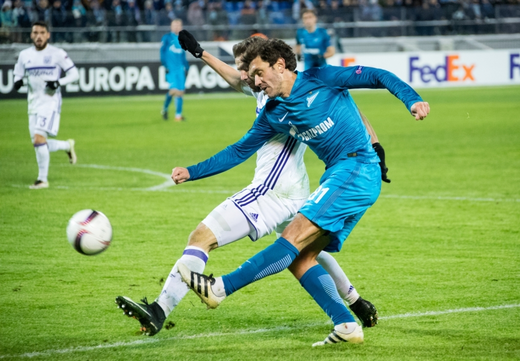 Лига Европы УЕФА 2016/17, 1/16 финала, «Зенит» — «Андерлехт»