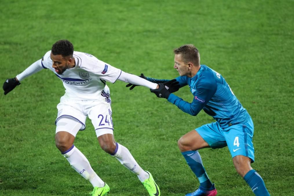 Лига Европы УЕФА 2016/17, 1/16 финала, «Зенит» — «Андерлехт»