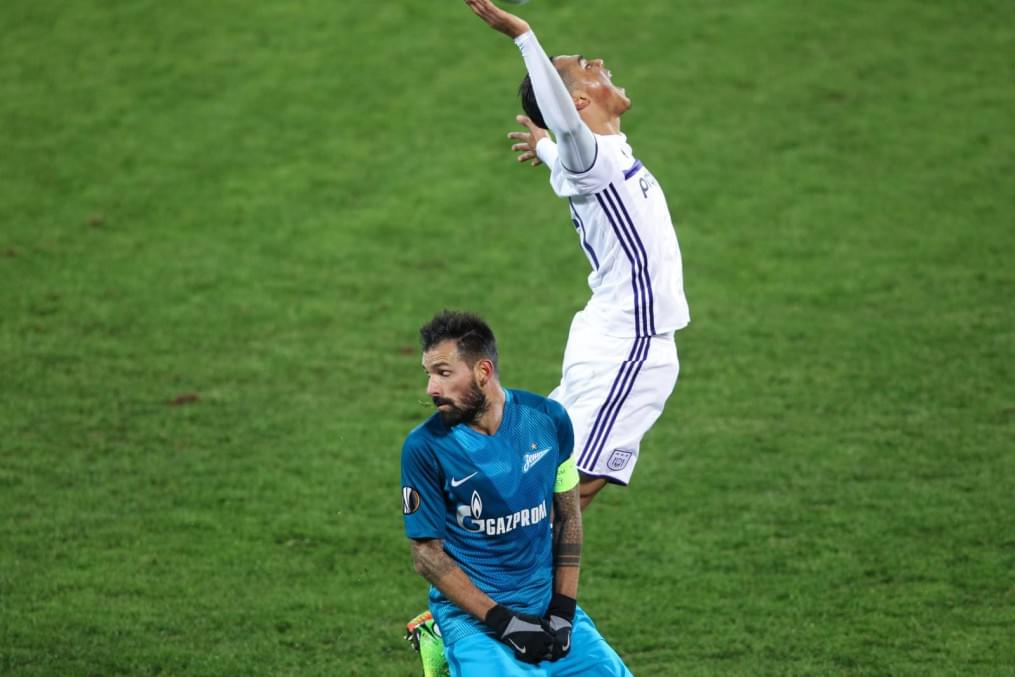 Лига Европы УЕФА 2016/17, 1/16 финала, «Зенит» — «Андерлехт»