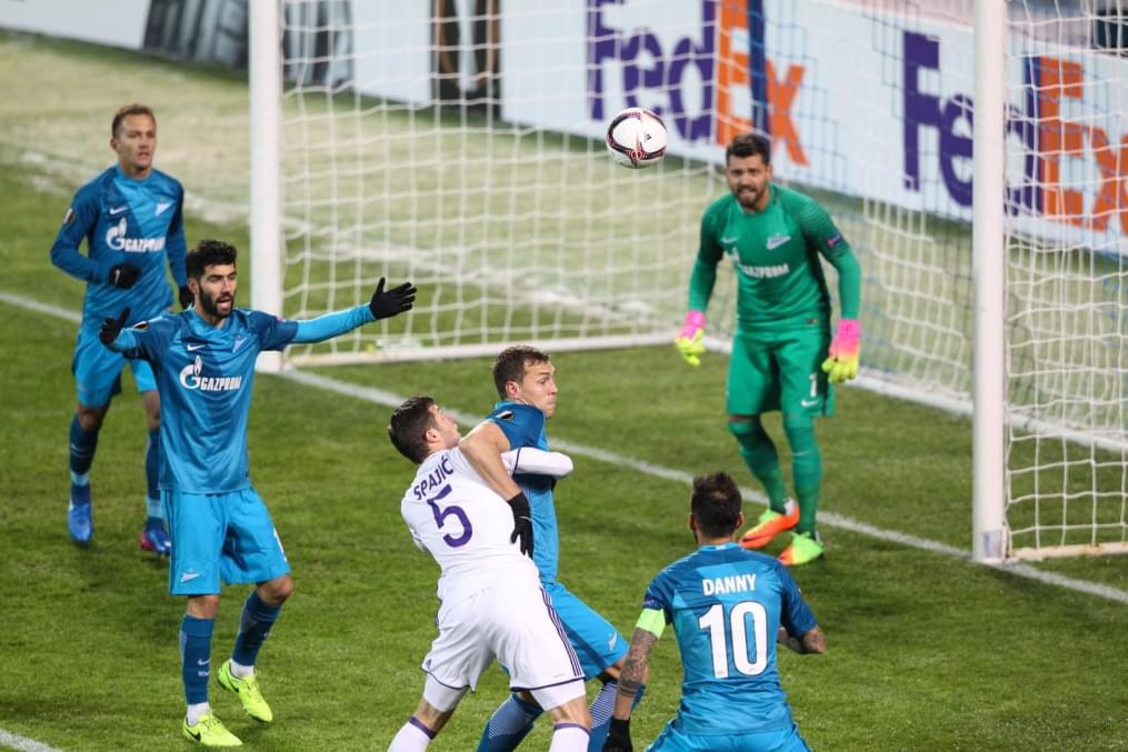 Лига Европы УЕФА 2016/17, 1/16 финала, «Зенит» — «Андерлехт»