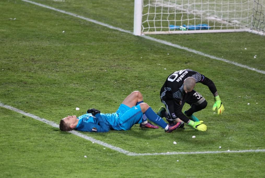 Лига Европы УЕФА 2016/17, 1/16 финала, «Зенит» — «Андерлехт»