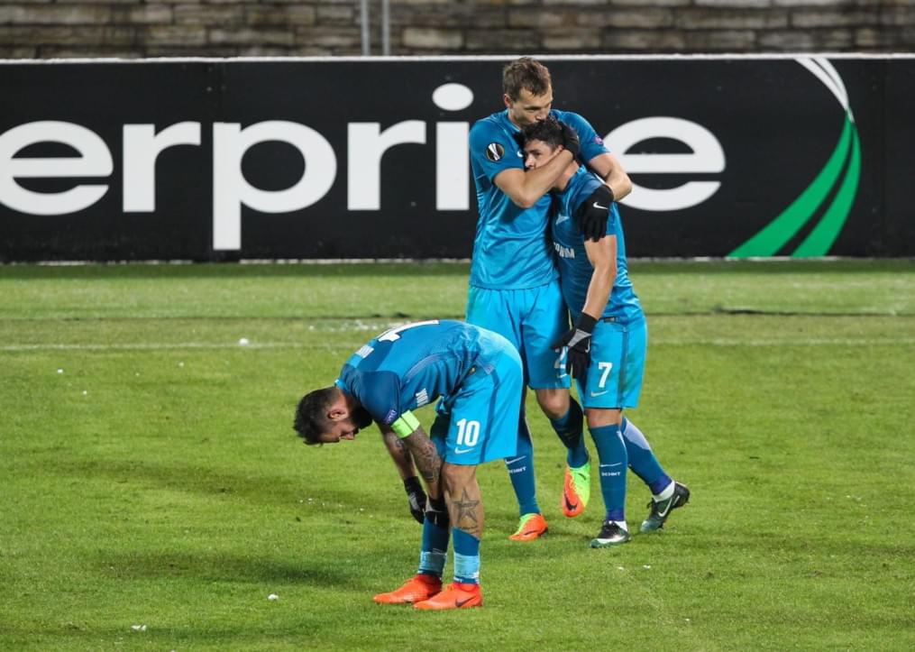 Лига Европы УЕФА 2016/17, 1/16 финала, «Зенит» — «Андерлехт»