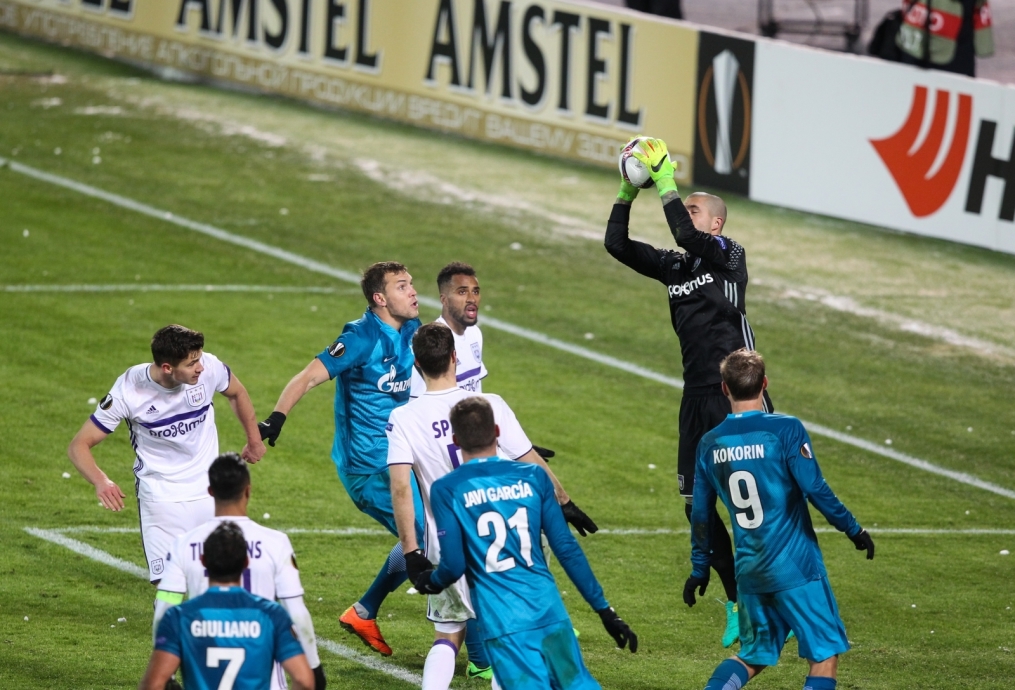 Лига Европы УЕФА 2016/17, 1/16 финала, «Зенит» — «Андерлехт»