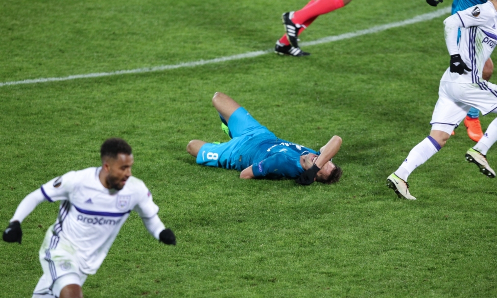 Лига Европы УЕФА 2016/17, 1/16 финала, «Зенит» — «Андерлехт»