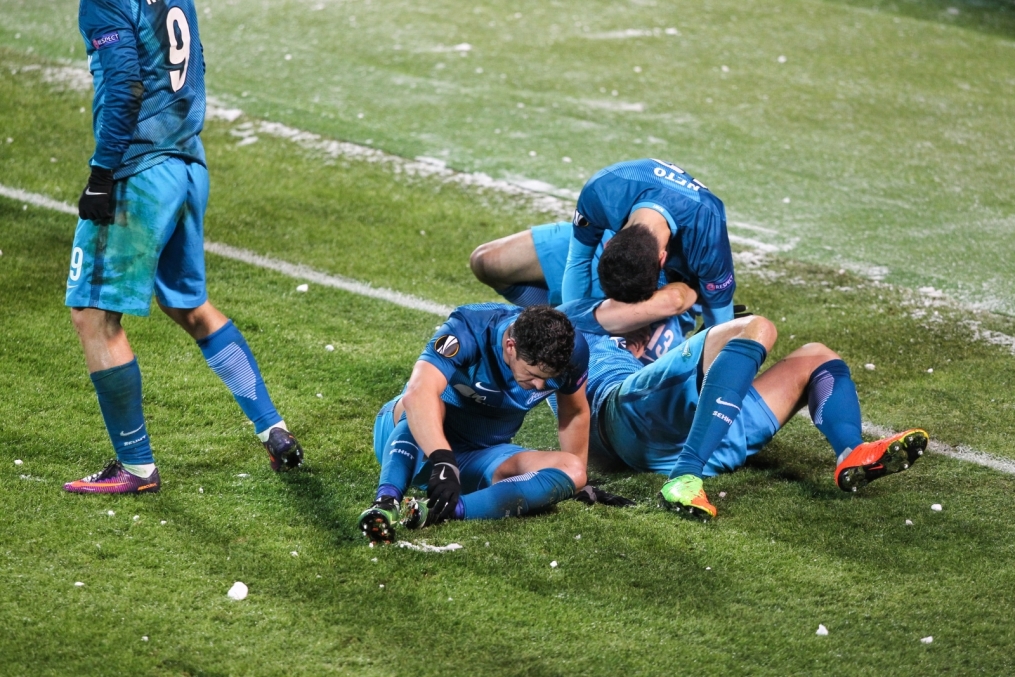 Лига Европы УЕФА 2016/17, 1/16 финала, «Зенит» — «Андерлехт»