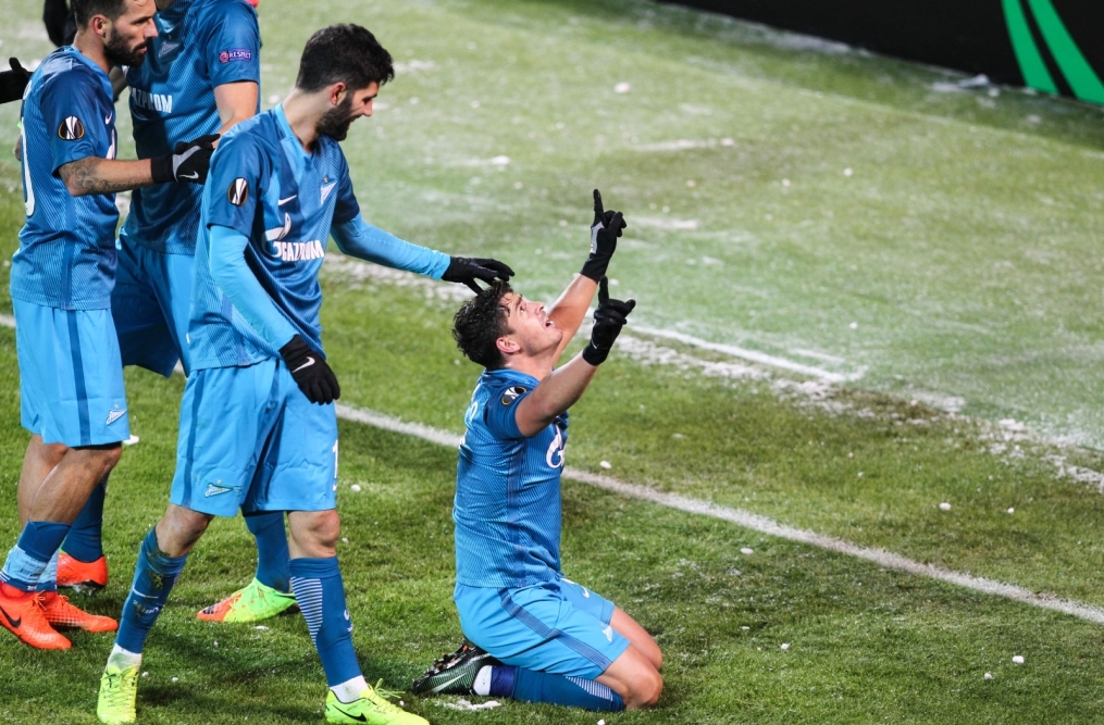 Лига Европы УЕФА 2016/17, 1/16 финала, «Зенит» — «Андерлехт»