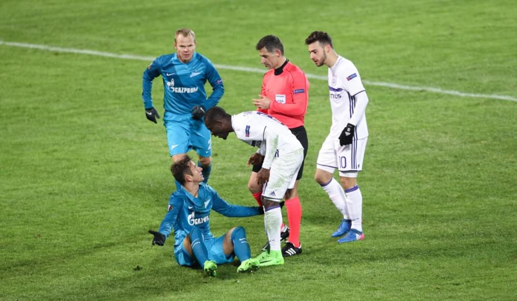 Лига Европы УЕФА 2016/17, 1/16 финала, «Зенит» — «Андерлехт»