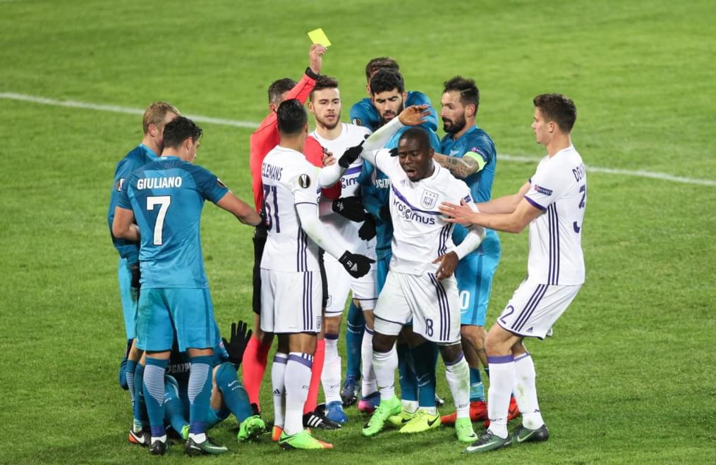 Лига Европы УЕФА 2016/17, 1/16 финала, «Зенит» — «Андерлехт»