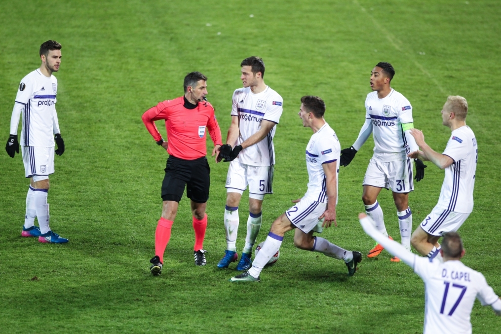 Лига Европы УЕФА 2016/17, 1/16 финала, «Зенит» — «Андерлехт»