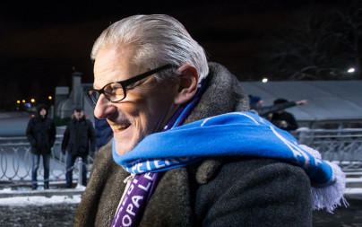 Художник Яном Фабр перед матчем «Зенит» — «Андерлехт»