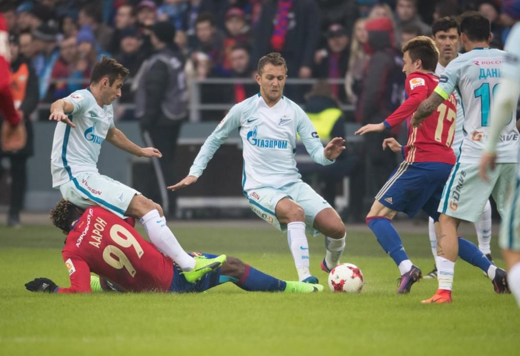 РОСГОССТРАХ-Чемпионат России 2016/2017,  ЦСКА — «Зенит»