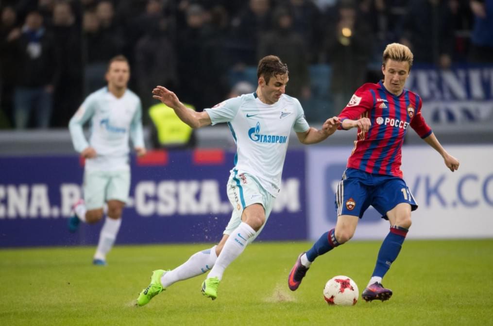 РОСГОССТРАХ-Чемпионат России 2016/2017,  ЦСКА — «Зенит»