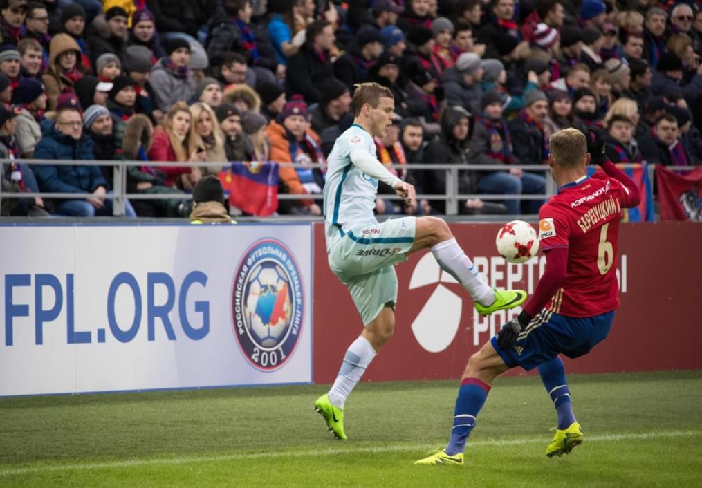 РОСГОССТРАХ-Чемпионат России 2016/2017,  ЦСКА — «Зенит»