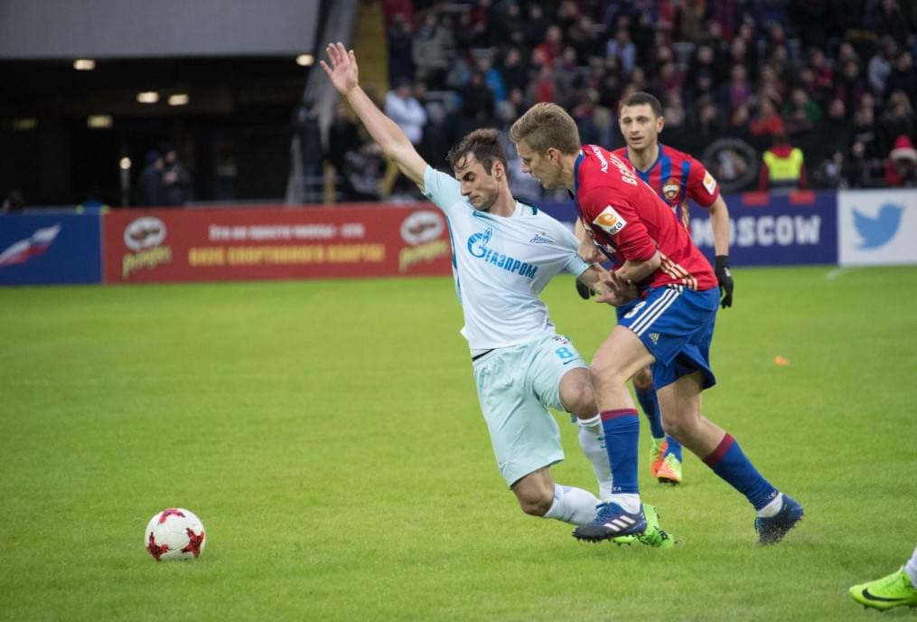 РОСГОССТРАХ-Чемпионат России 2016/2017,  ЦСКА — «Зенит»