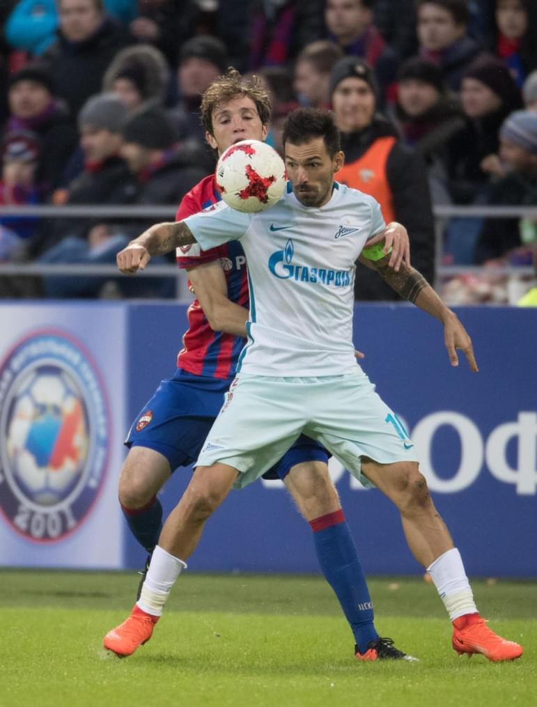 РОСГОССТРАХ-Чемпионат России 2016/2017,  ЦСКА — «Зенит»