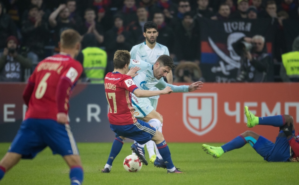 РОСГОССТРАХ-Чемпионат России 2016/2017,  ЦСКА — «Зенит»