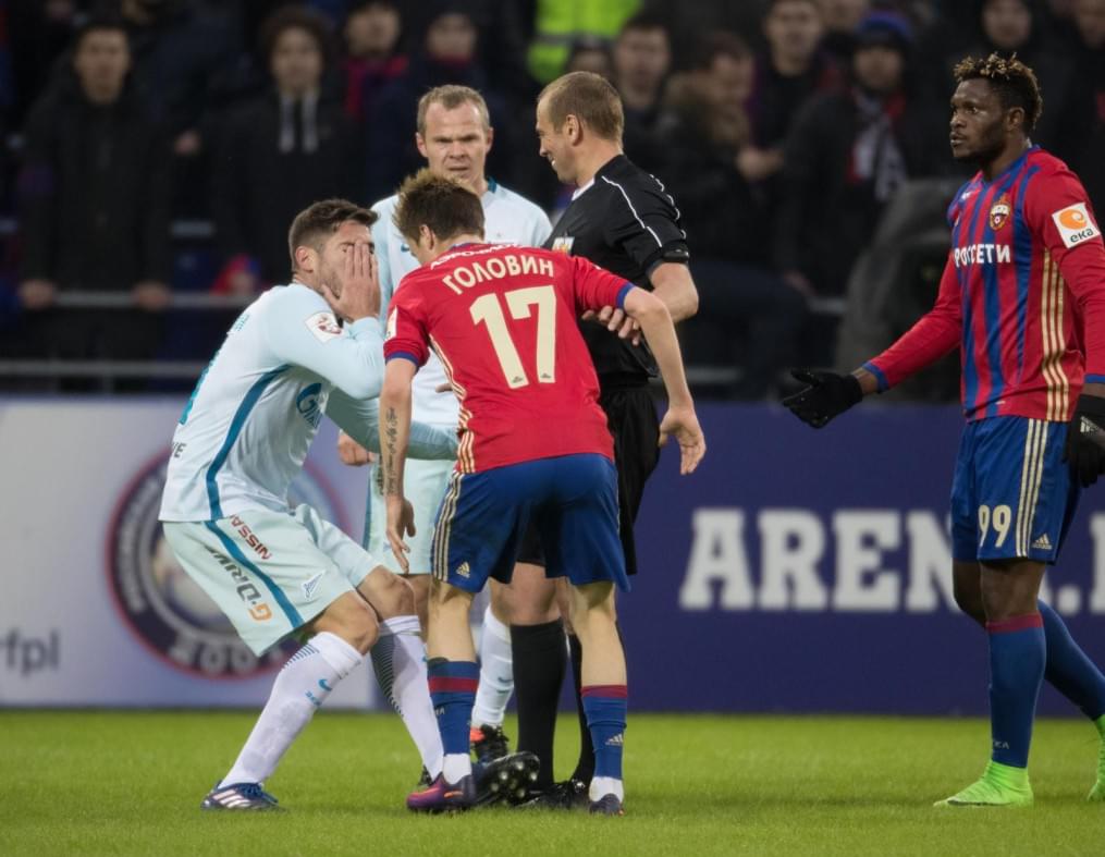 РОСГОССТРАХ-Чемпионат России 2016/2017,  ЦСКА — «Зенит»