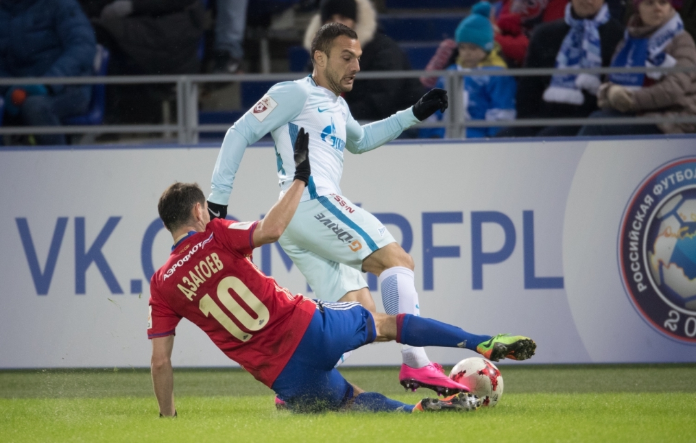 РОСГОССТРАХ-Чемпионат России 2016/2017,  ЦСКА — «Зенит»