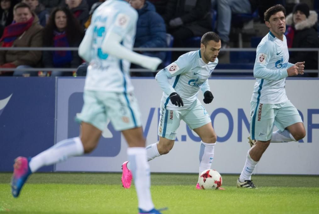 РОСГОССТРАХ-Чемпионат России 2016/2017,  ЦСКА — «Зенит»