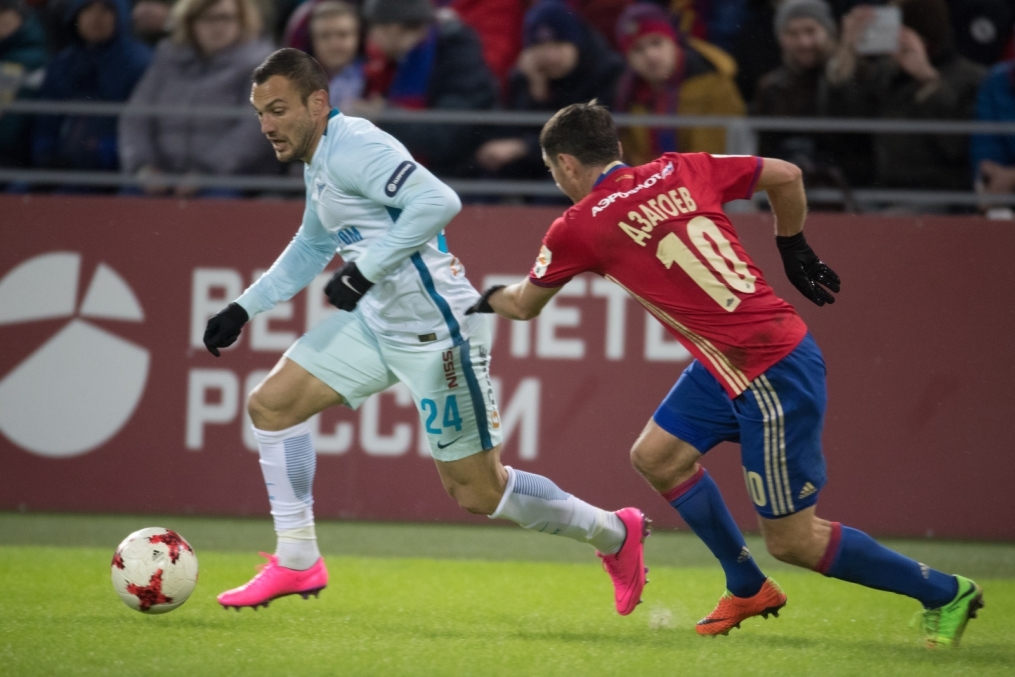 РОСГОССТРАХ-Чемпионат России 2016/2017,  ЦСКА — «Зенит»