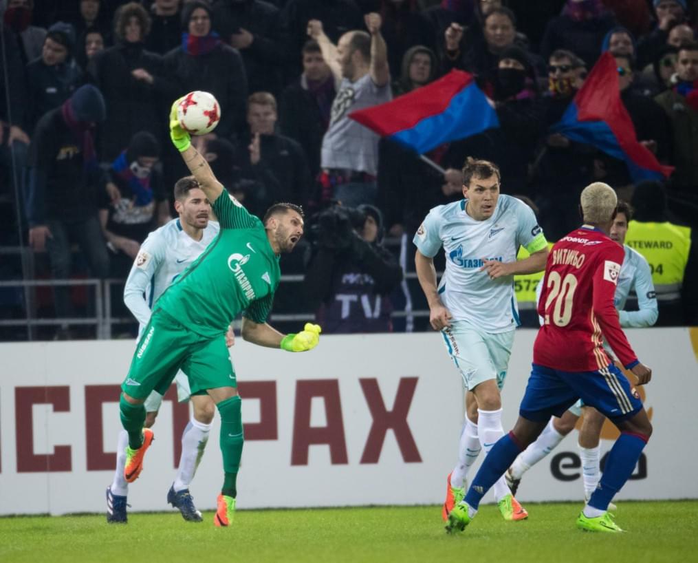 РОСГОССТРАХ-Чемпионат России 2016/2017,  ЦСКА — «Зенит»